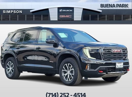 2026 GMC Acadia
